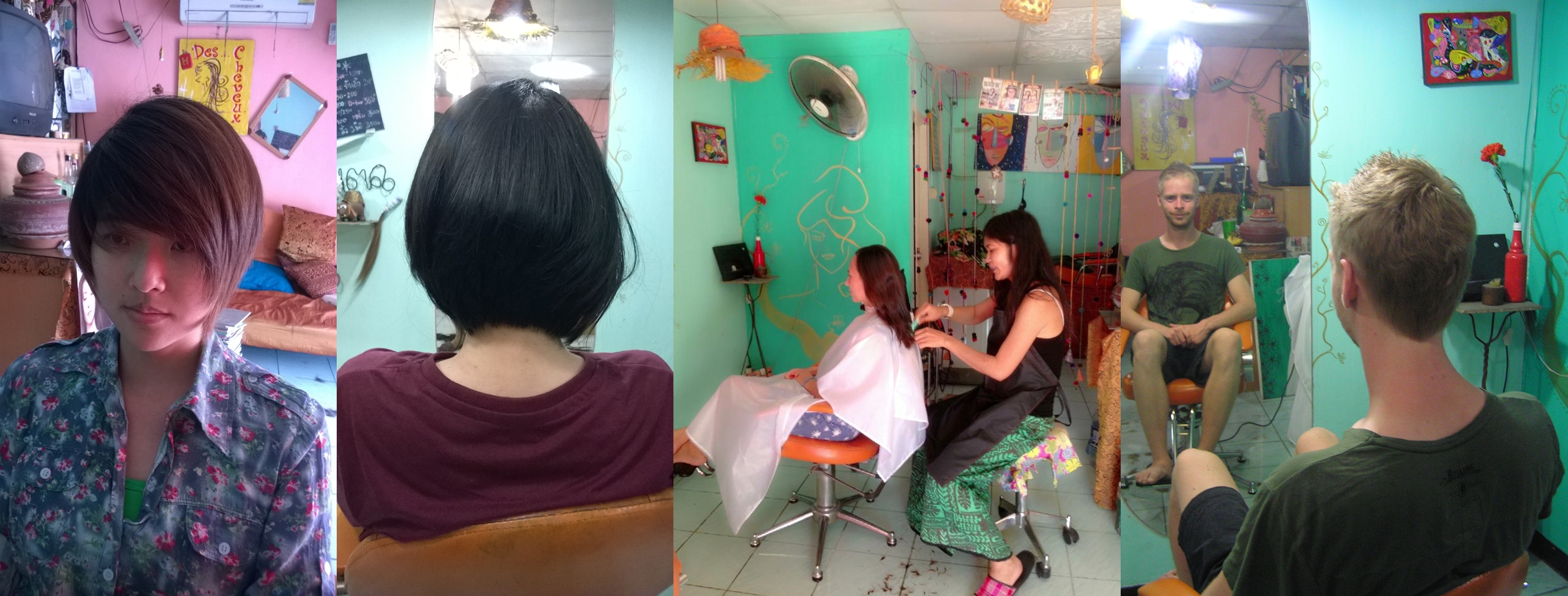 women's haircut chiang mai